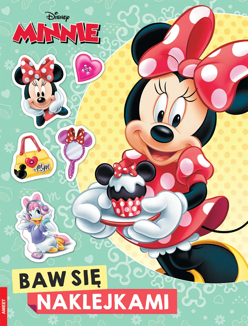 Książka - Minnie. Baw się naklejkami