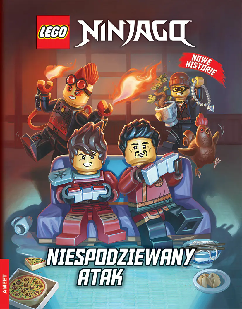 Książka - LEGO NINJAGO. Niespodziewany atak