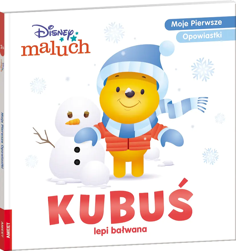 Książka - Kubuś lepi bałwana. Disney Maluch