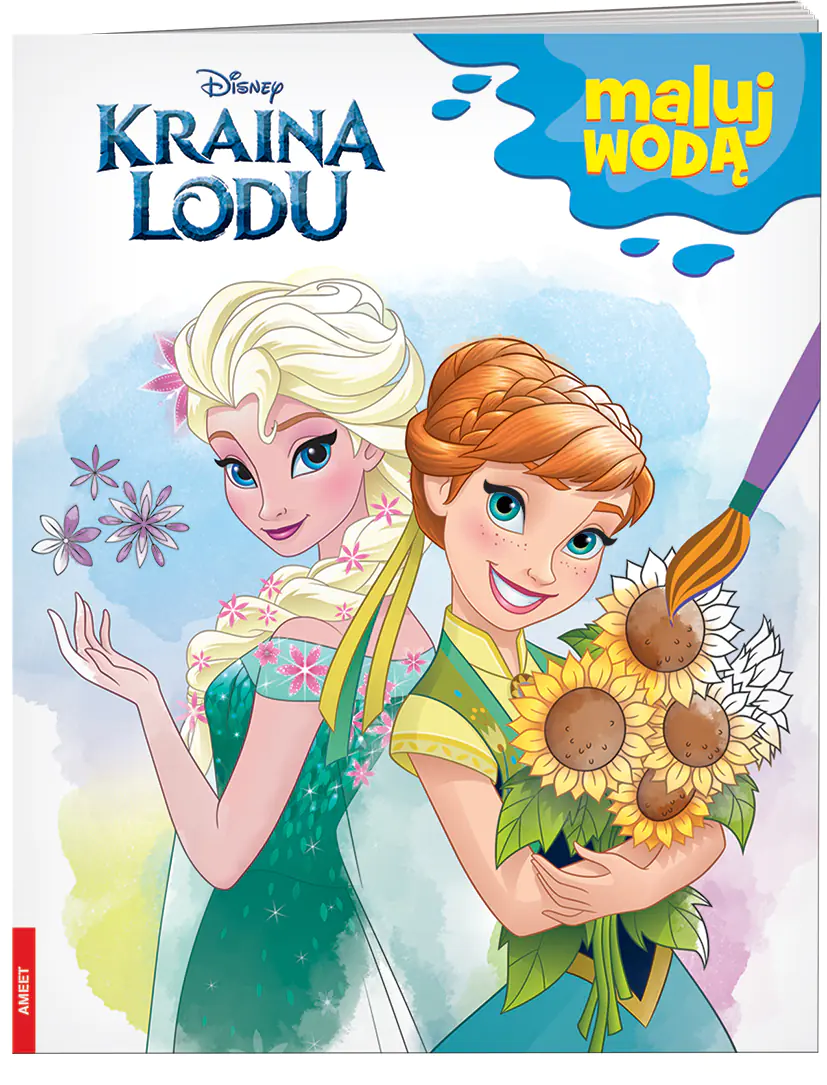 Książka - Kraina lodu. Maluj wodą