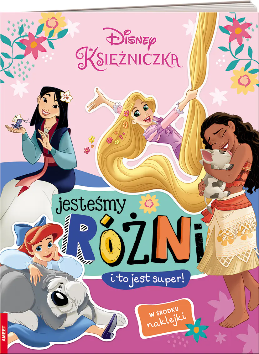 Książka - Disney Księżniczka. Jesteśmy różni i to jest super!