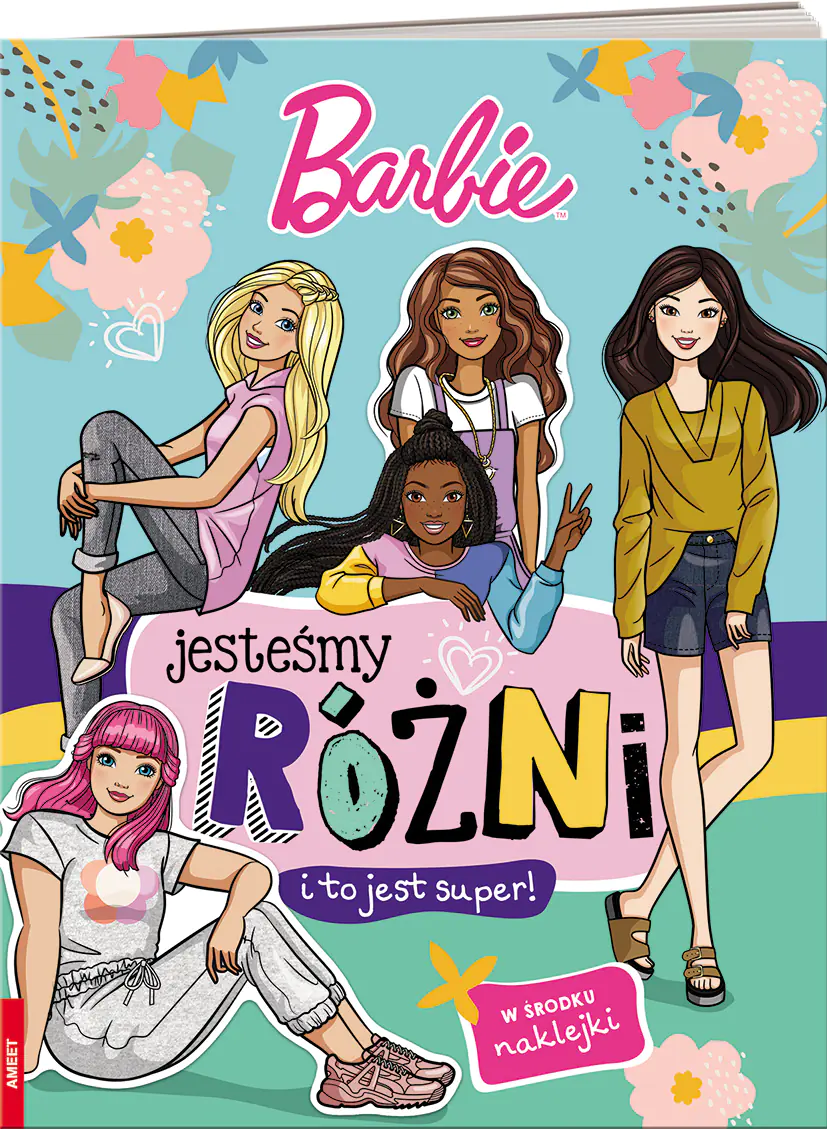 Książka - Barbie. Jesteśmy różni i to jest super!