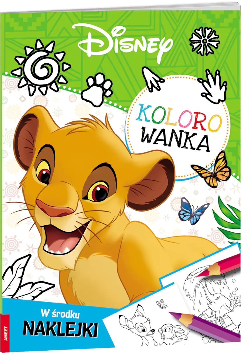 Książka - Disney. Kolorowanka