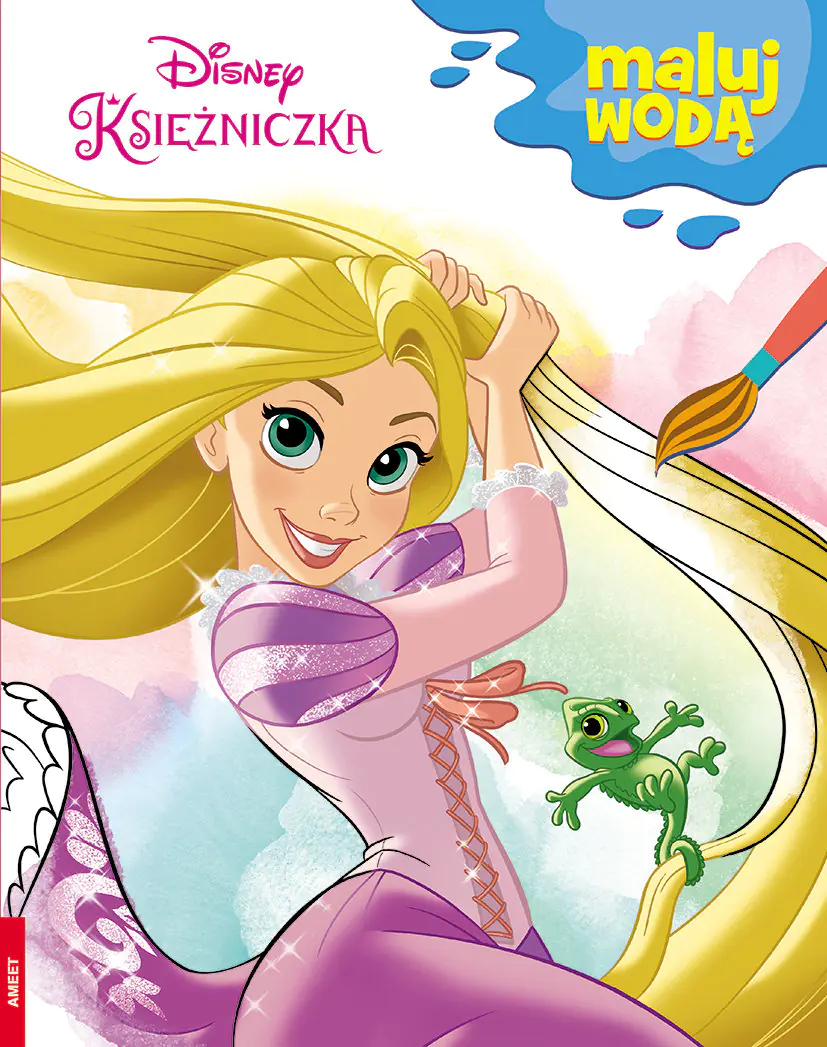 Książka - Disney Księżniczka. Malowanki wodne
