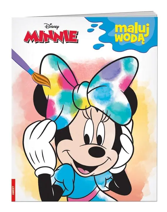 Książka - Minnie. Maluj wodą