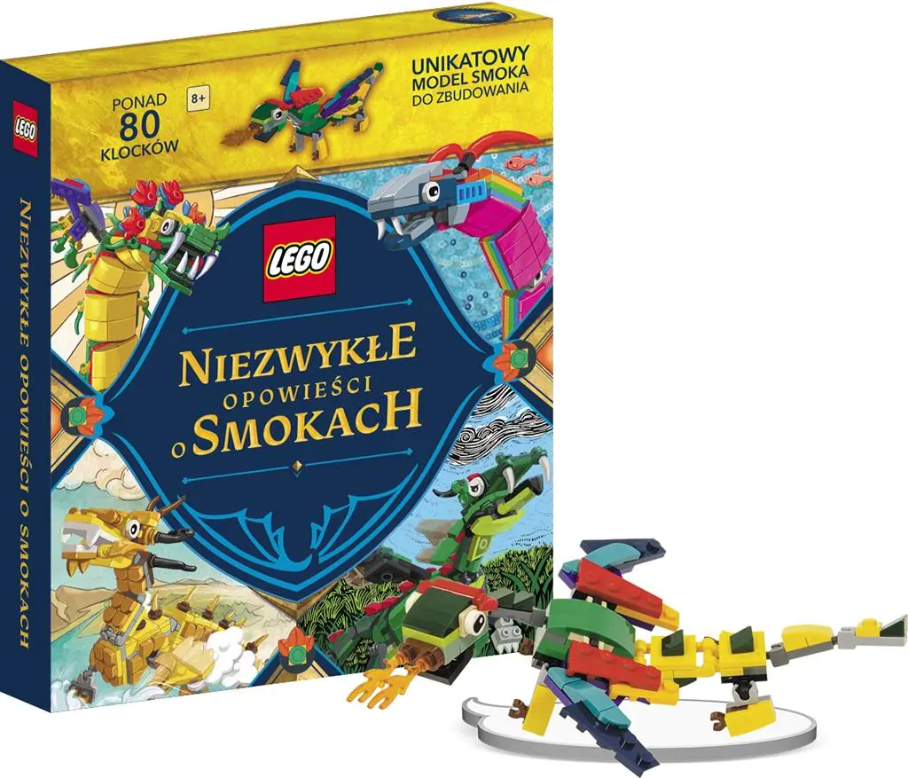 Książka - LEGO Books. Niezwykłe opowieści o smokach
