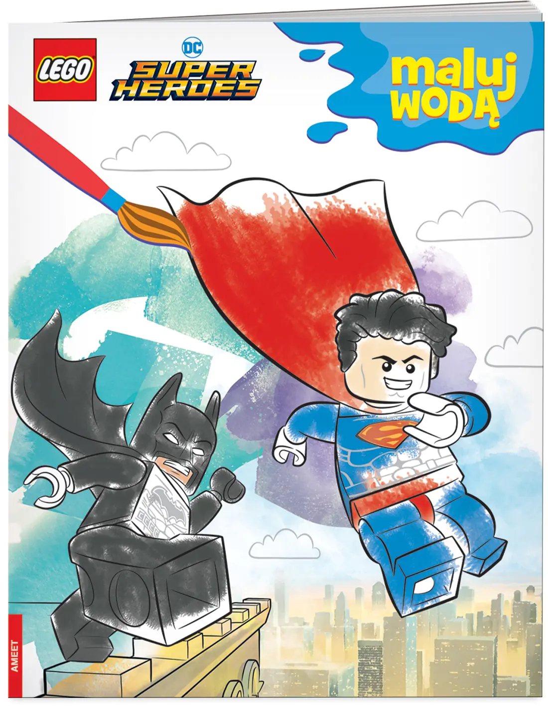 Książka - LEGO DC Comics Super Heroes. Maluj Wodą