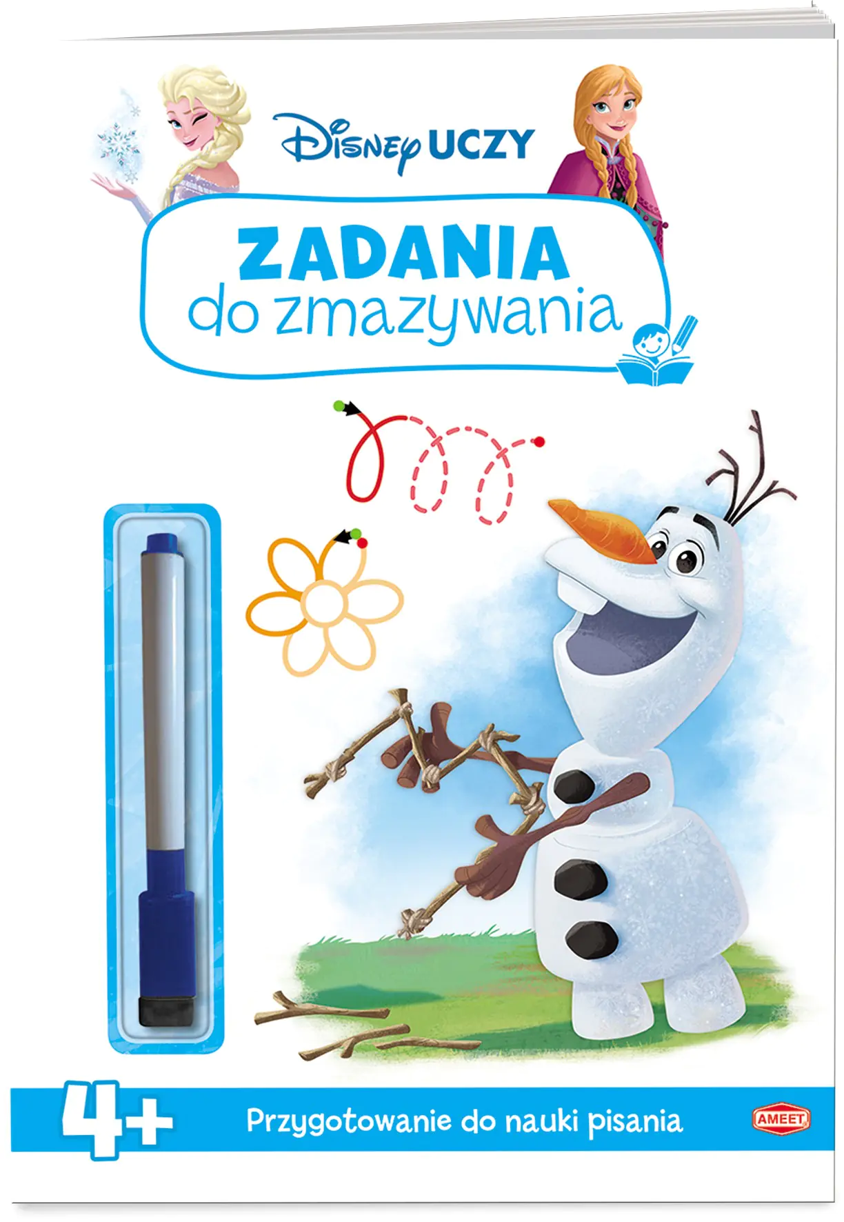 Książka - Disney Uczy. Zadania do zmazywania