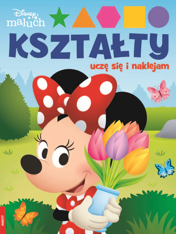 Książka - Disney Maluch. Kształty. Uczę się i naklejam