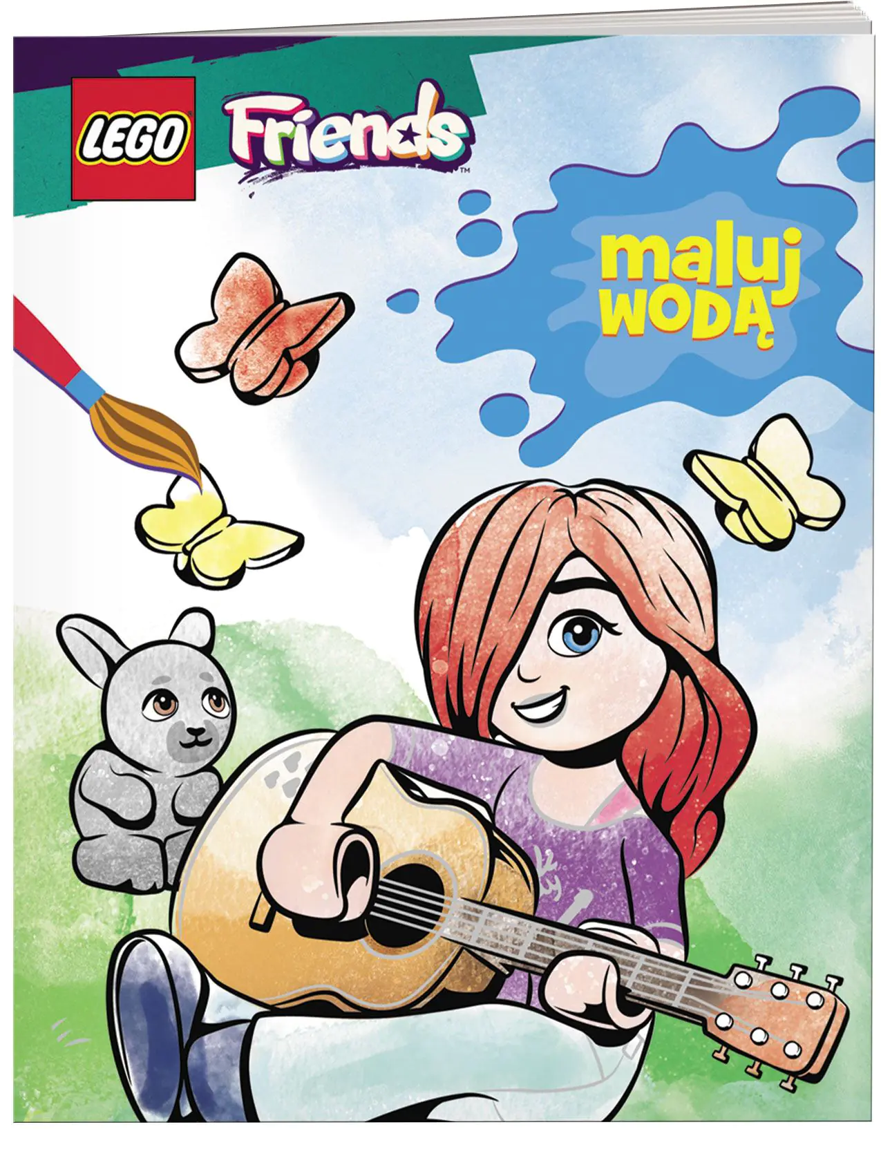 Książka - LEGO Friends. Maluj wodą