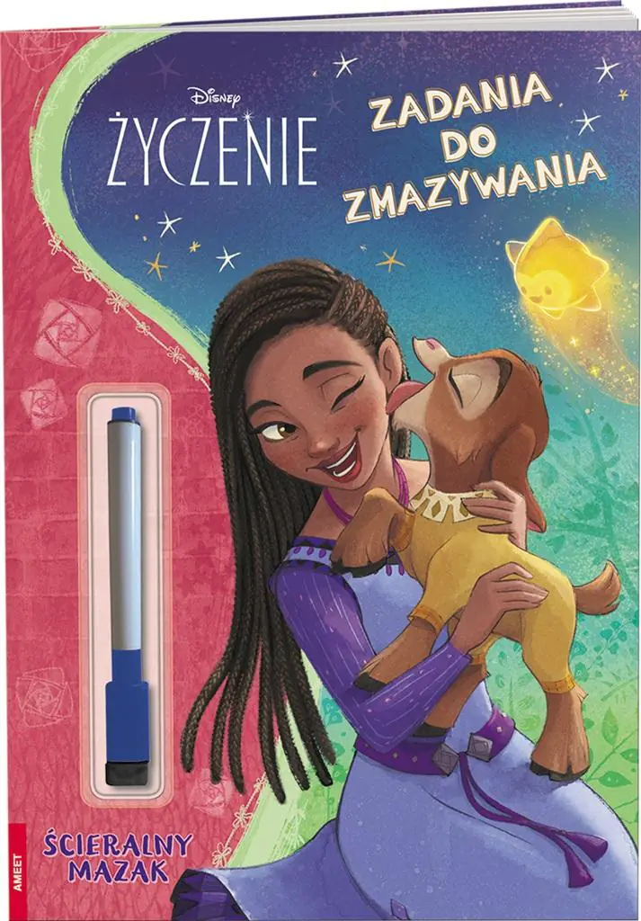 Książka - Disney Życzenie. Zadania do Zmazywania