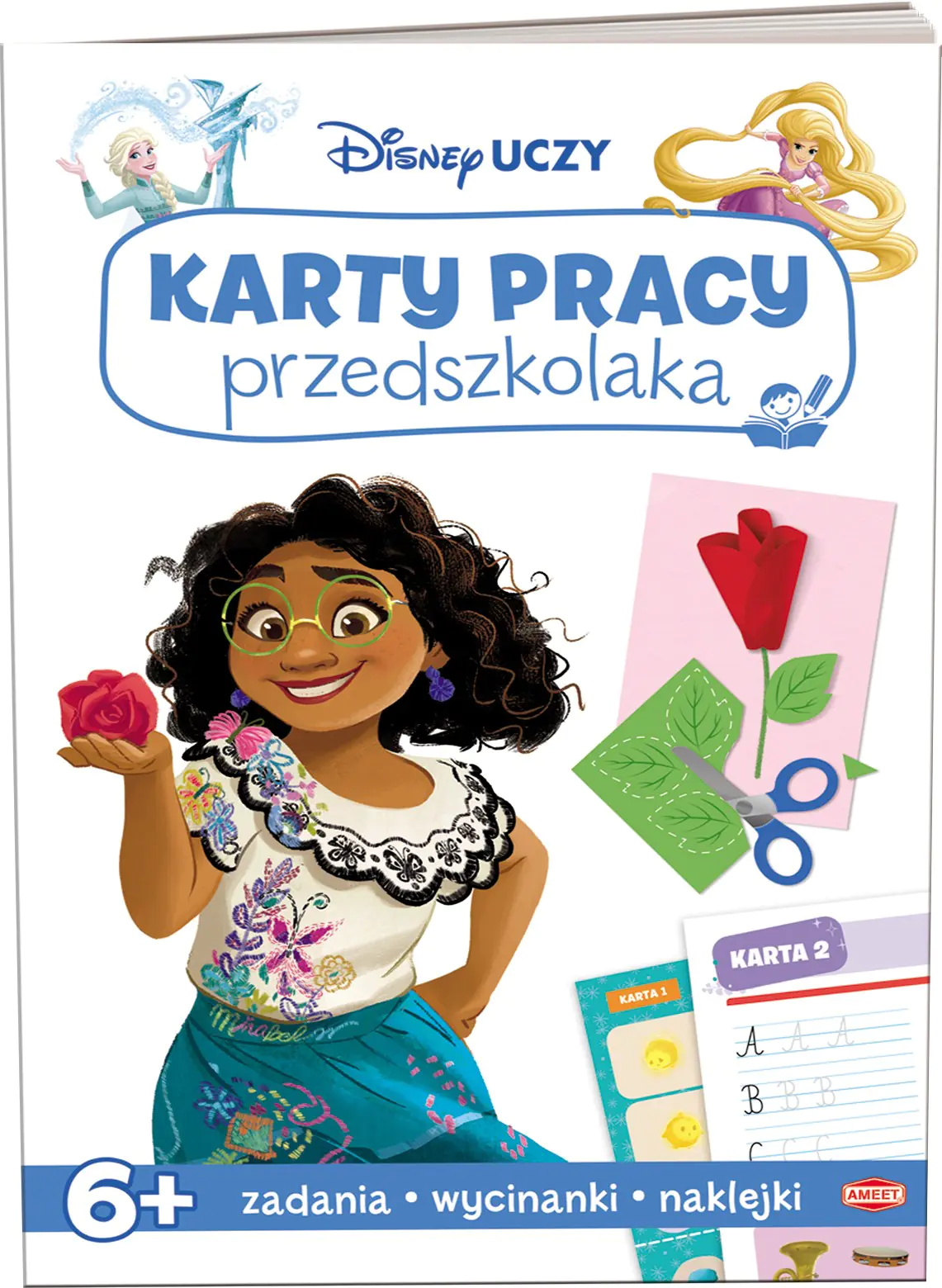 Książka - Disney Uczy. Karty pracy przedszkolaka
