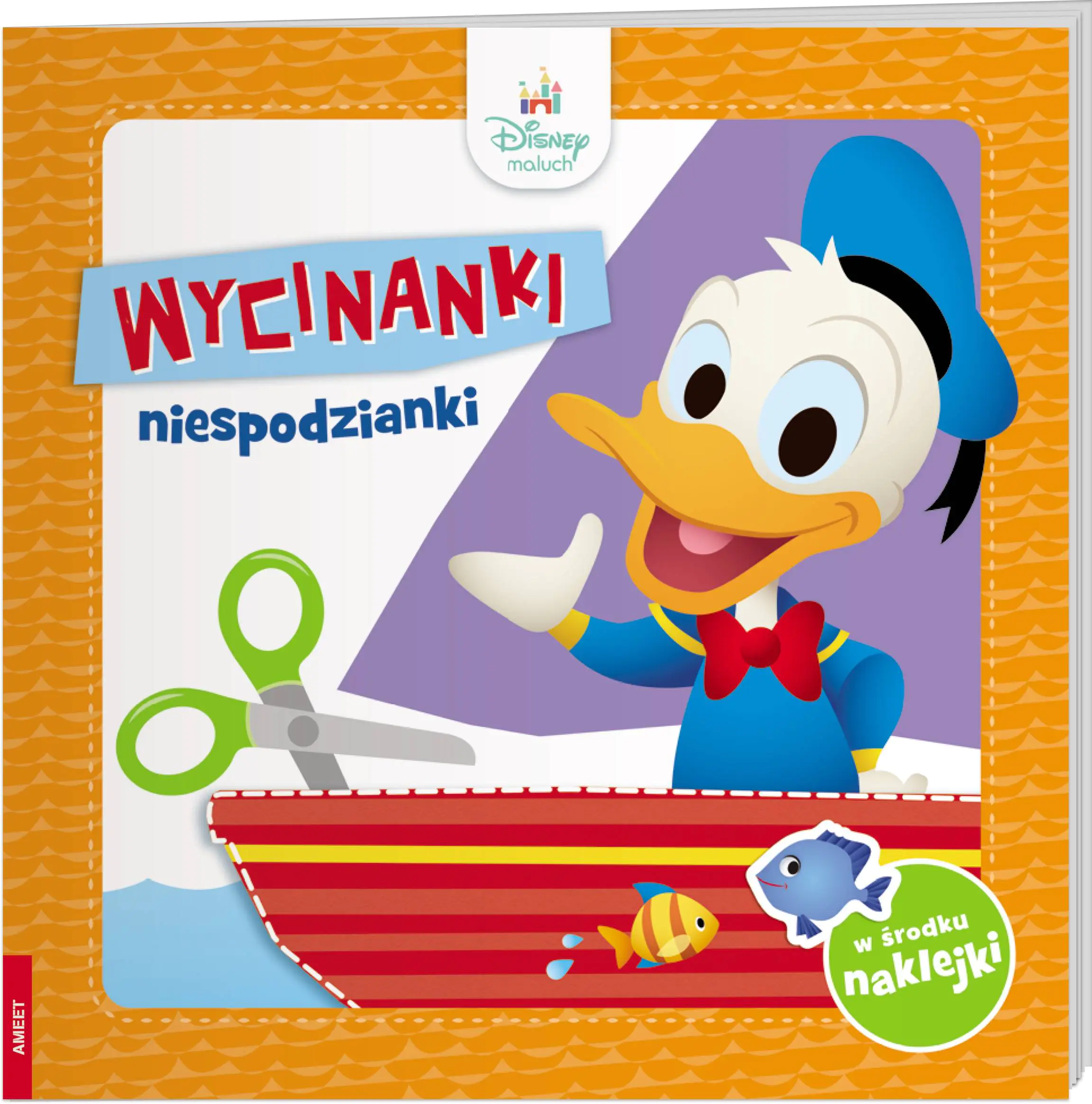 Książka - Disney Maluch. Wycinanki niespodzianki