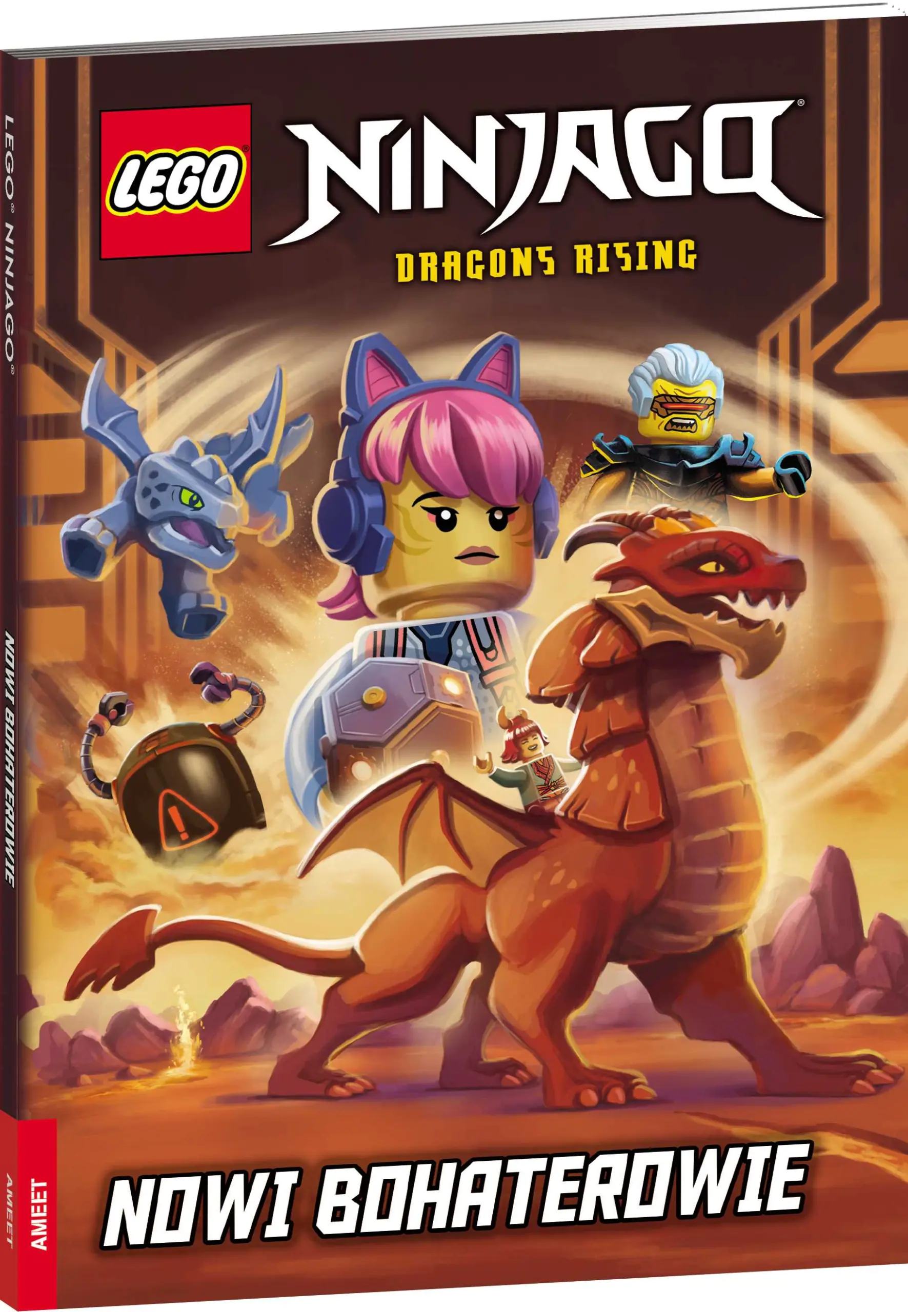 Książka - Lego Ninjago. Nowi bohaterowie