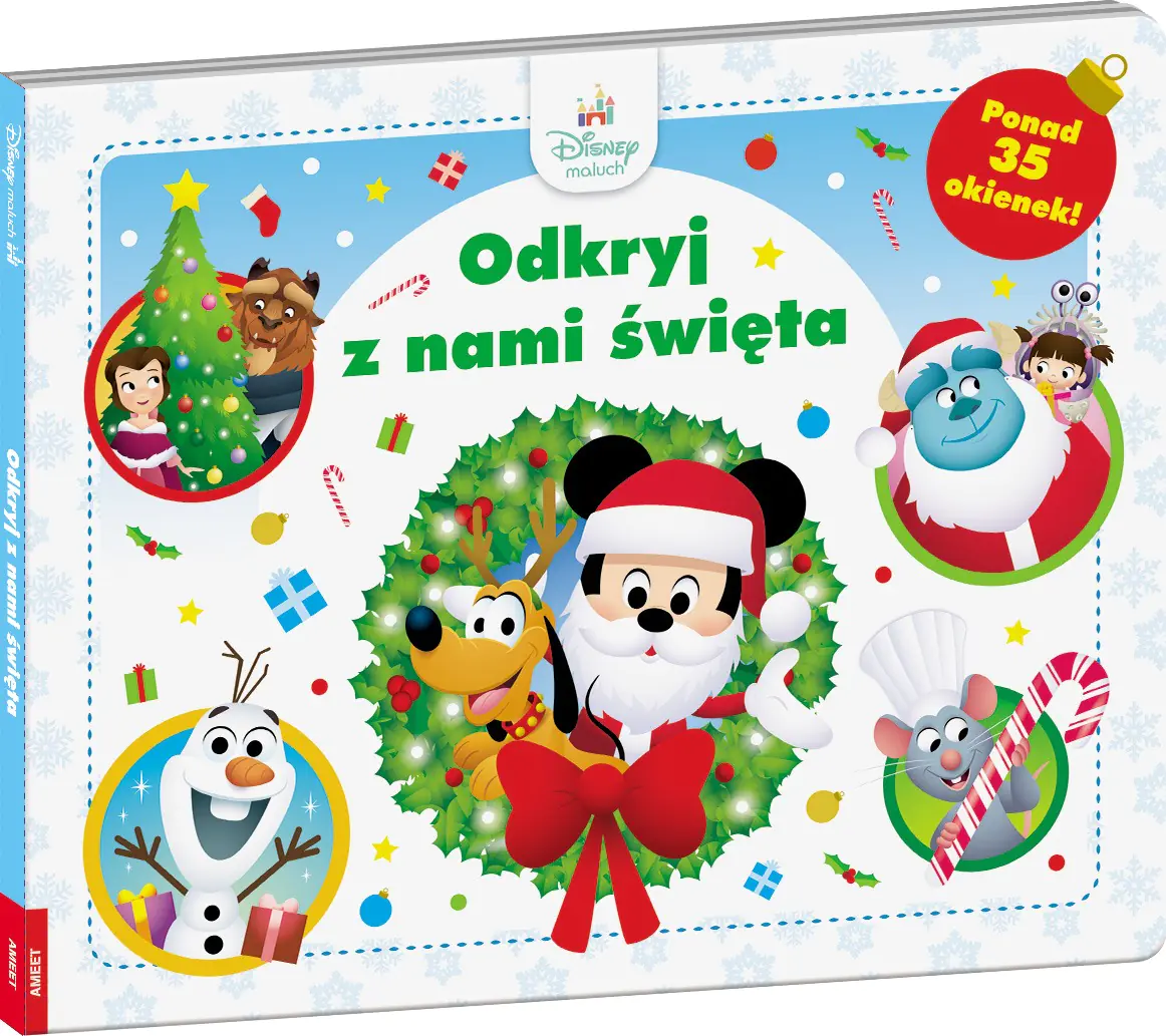 Książka - Disney Maluch. Odkryj z nami święta