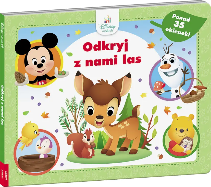 Książka - Disney Maluch. Odkryj z nami las