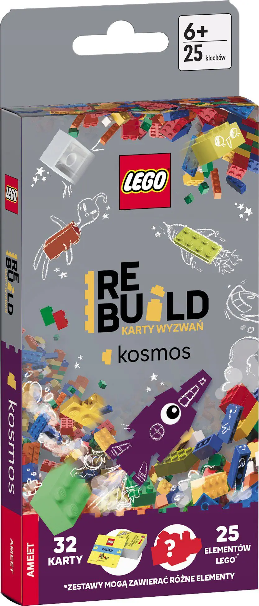 Książka - LEGO Recreate. Karty Wyzwań. Kosmos