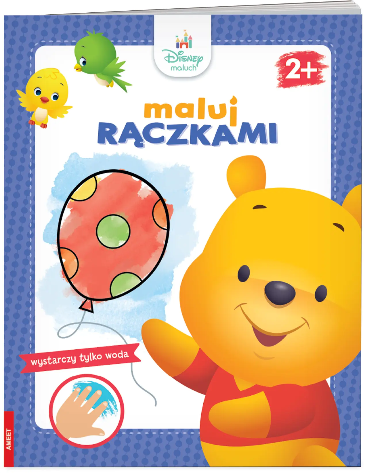 Książka - Disney Maluch. Maluj rączkami