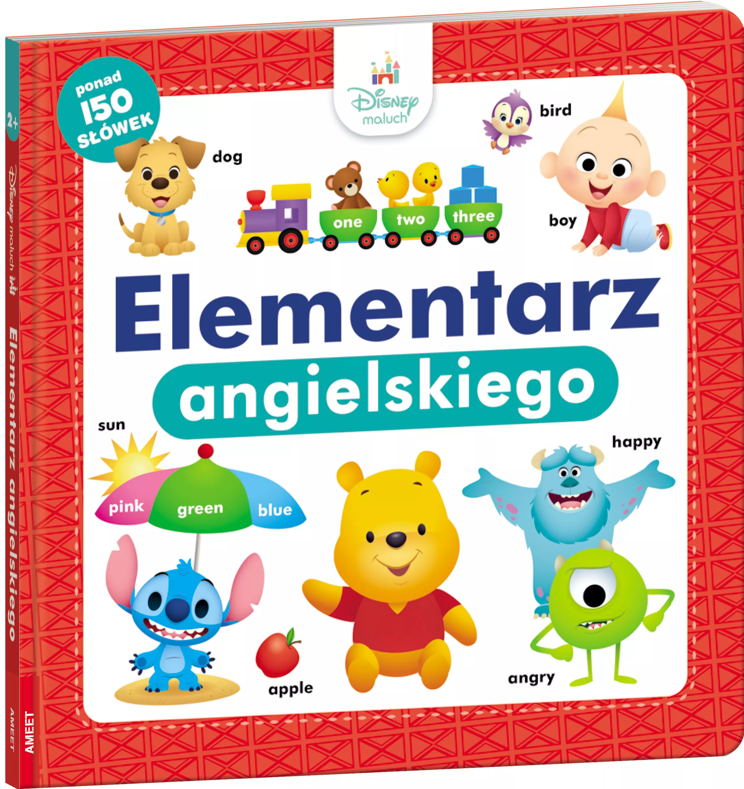 Książka - Disney Maluch. Elementarz angielskiego