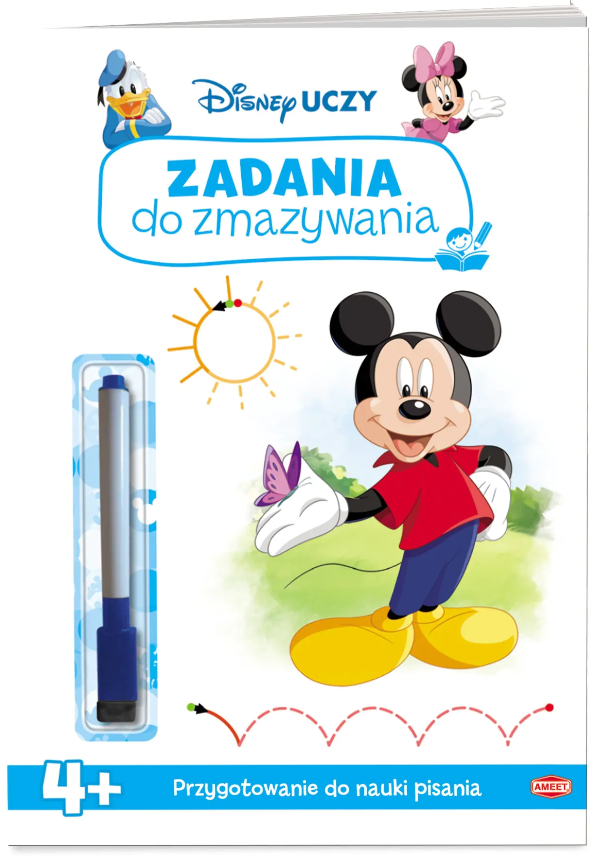 Książka - Disney Uczy. Zadania do Zmazywania. Miki