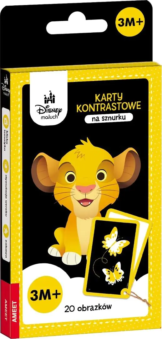 Książka - Disney Maluch. Karty kontrastowe