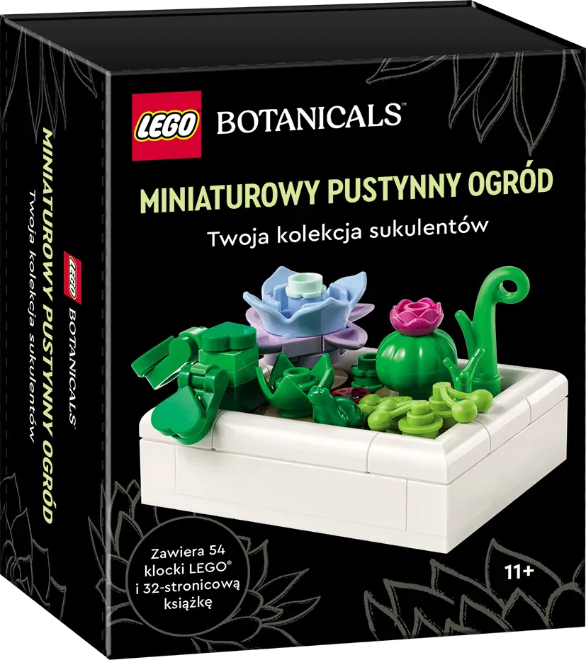 Książka - LEGO Botanicals. Miniaturowy pustynny ogród