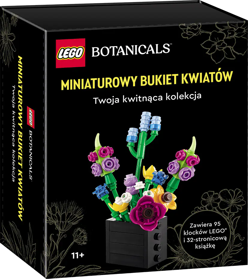 Książka - LEGO Botanicals. Miniaturowy bukiet kwiatów