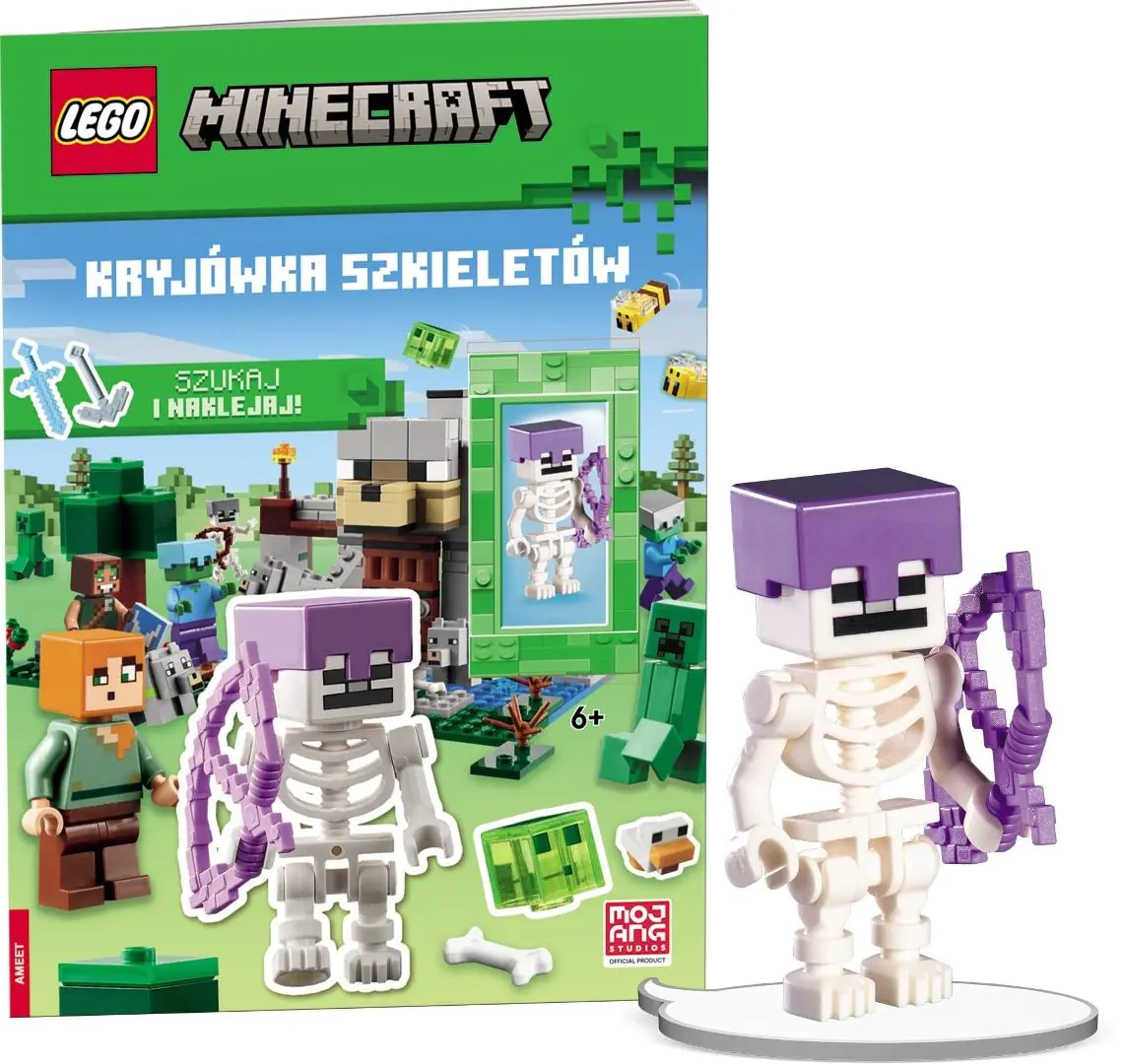 Książka - Lego Minecraft. Kryjówka Szkieletów