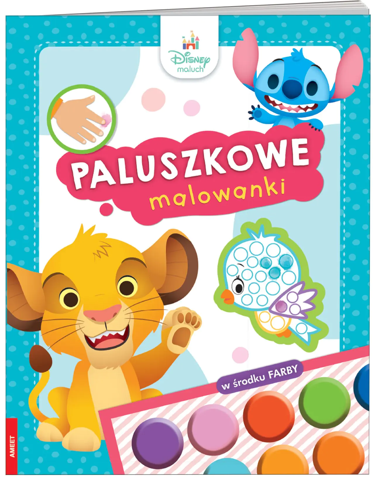 Książka - Disney Junior. Paluszkowe Malowanki