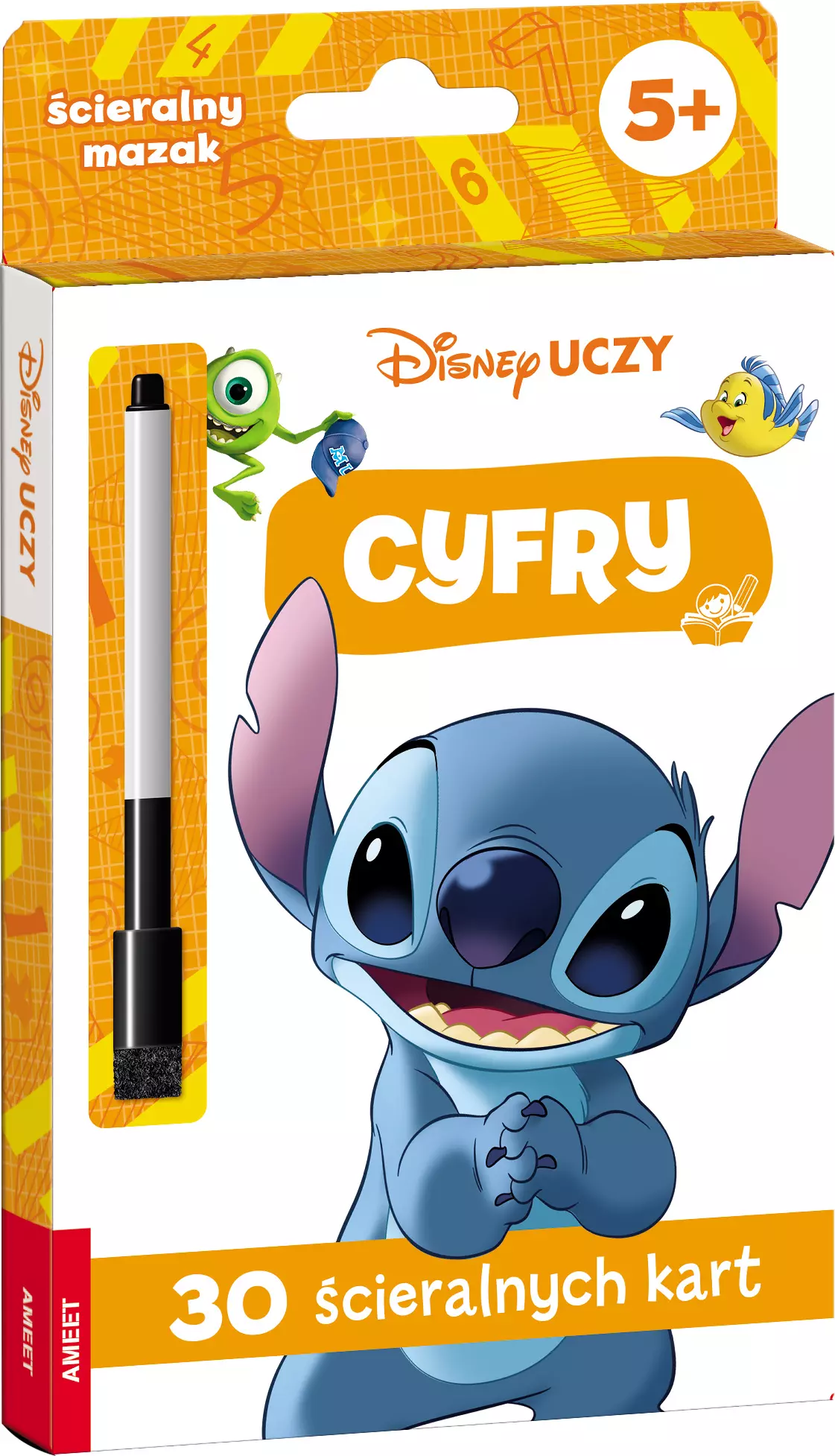 Książka - Disney Uczy. Cyfry. Karty