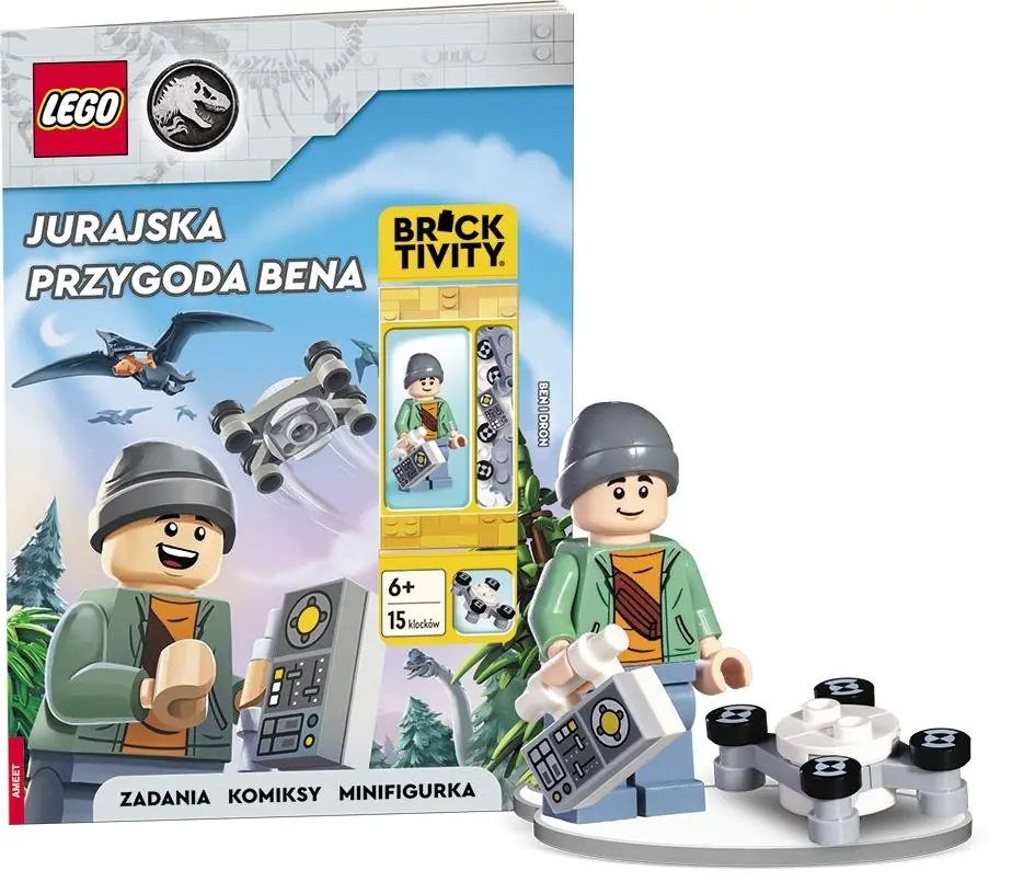 Książka - LEGO Jurassic World. Jurajska przygoda Bena
