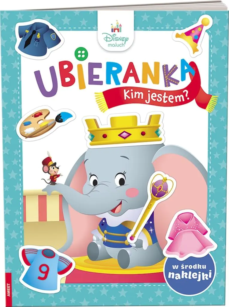 Książka - Disney Maluch. Ubieranka dla malucha. Kim jestem?