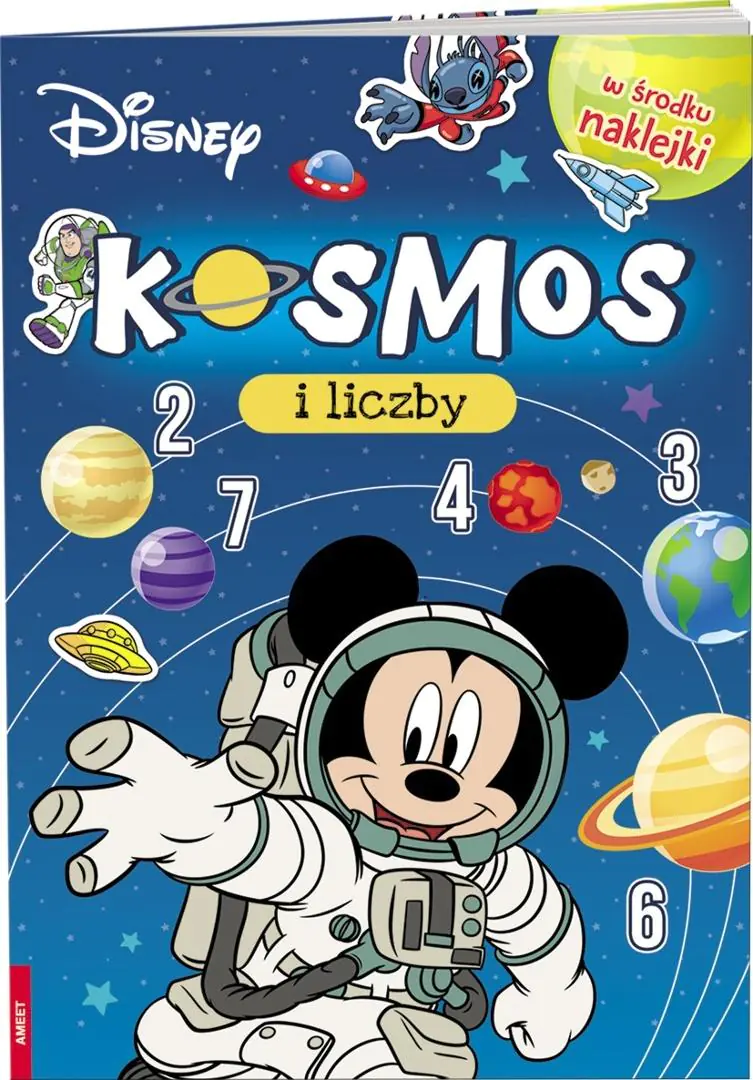 Książka - Disney MIX. Kosmos i liczby