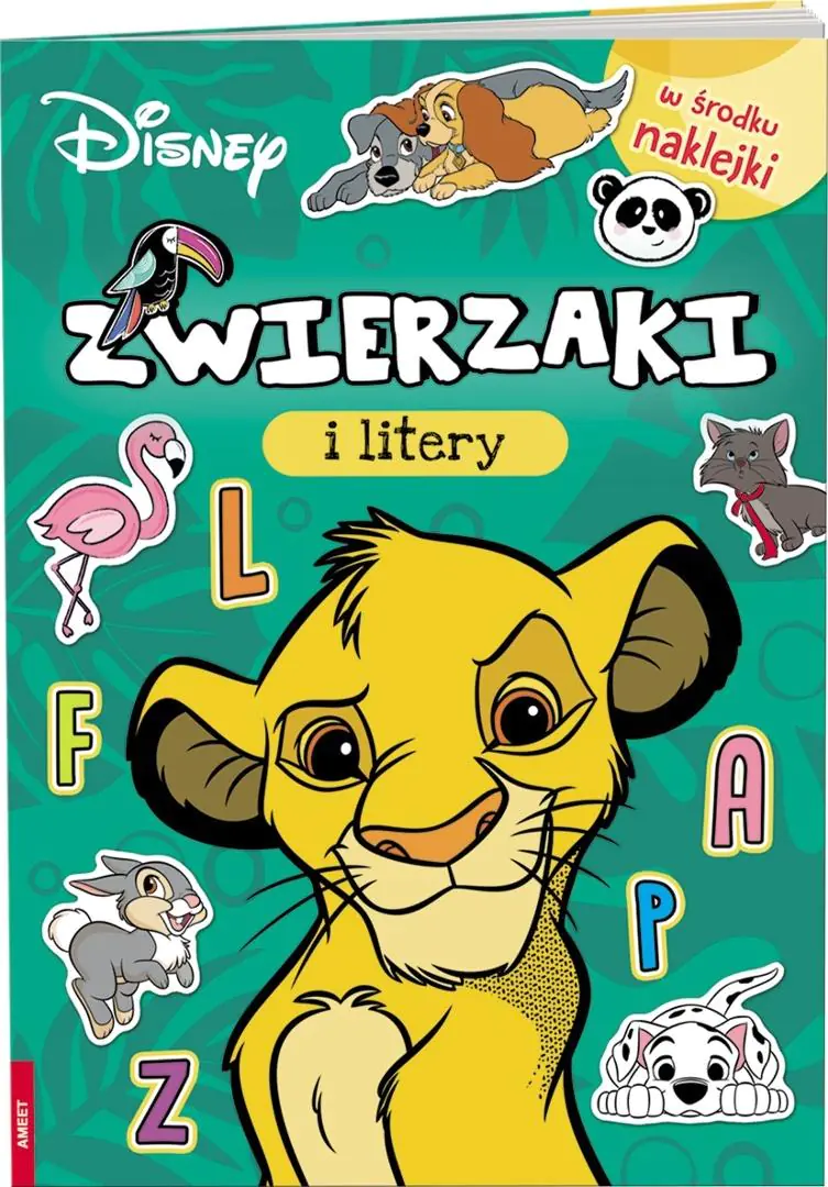 Książka - Disney MIX. Zwierzęta i litery