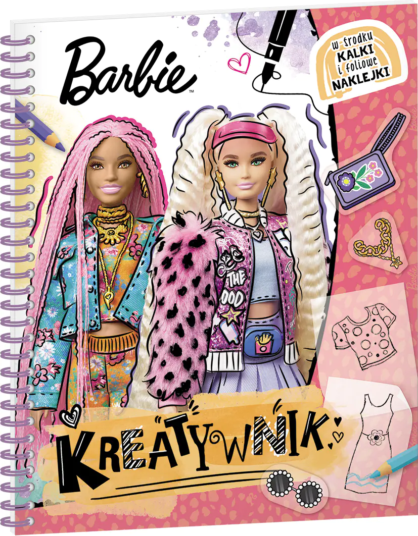 Książka - Barbie. Kreatywnik