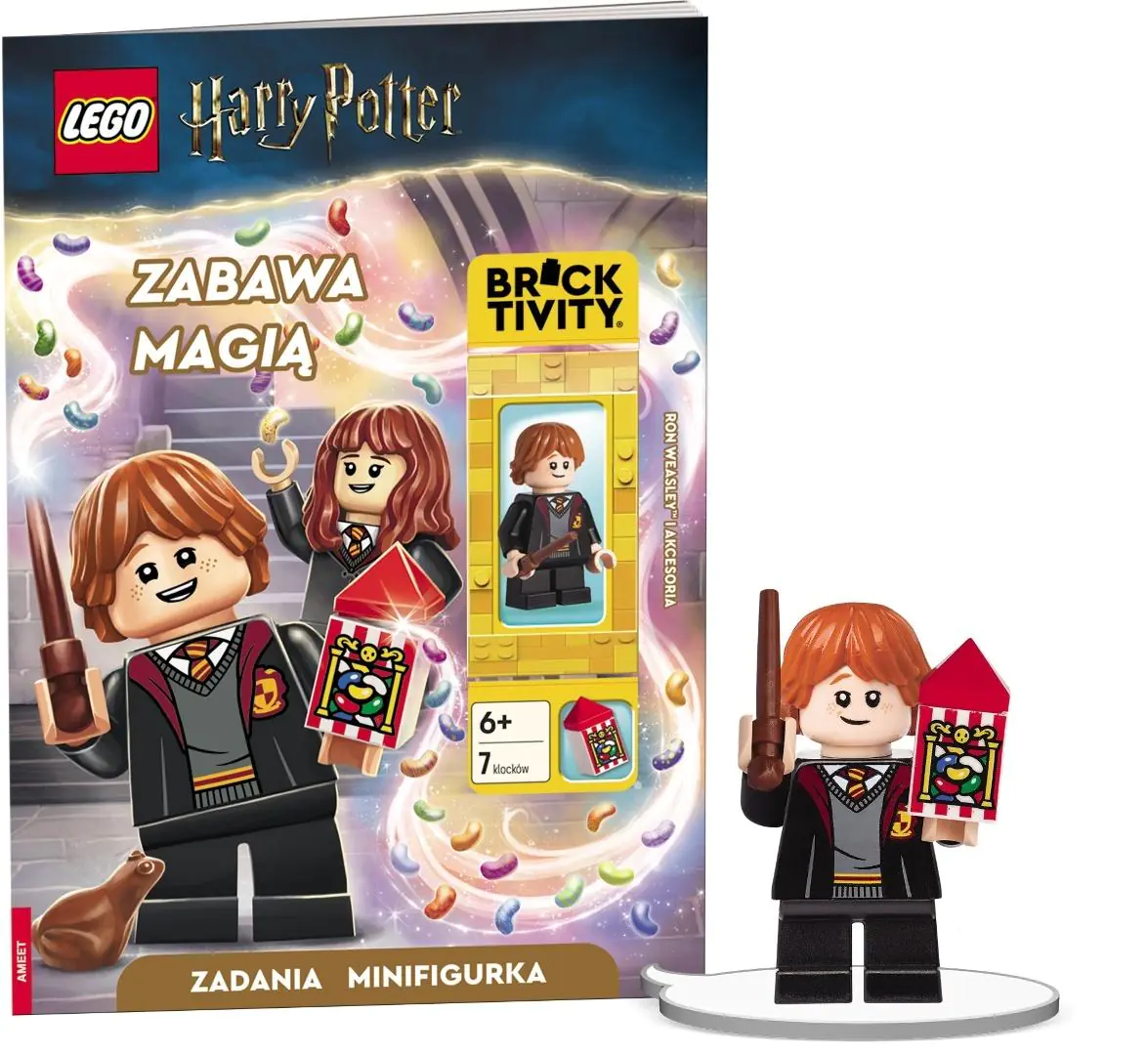 Książka - LEGO Harry Potter zabawa magią