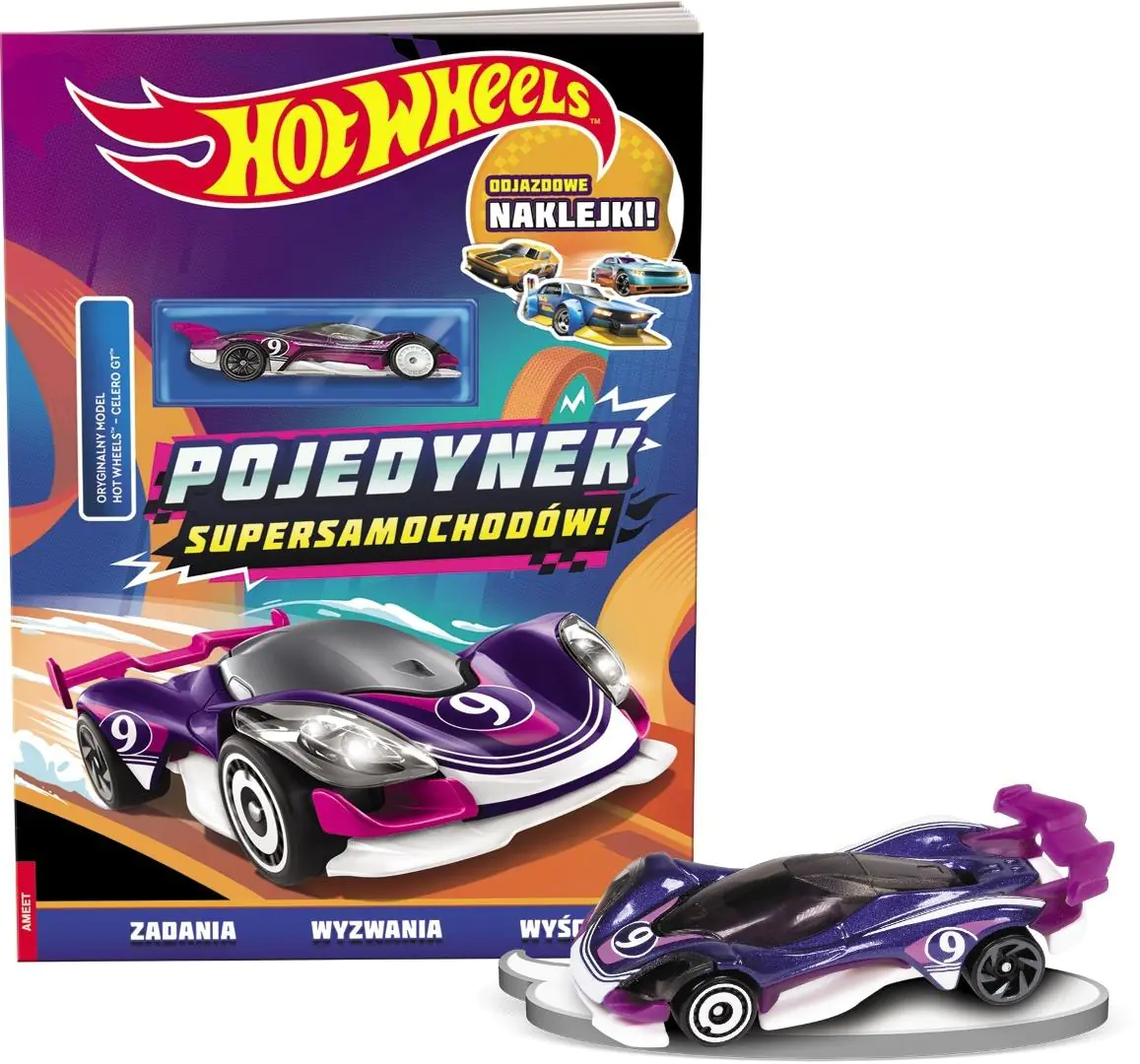 Książka - Mattel Hot Wheels. Pojedynek Supersamochodów