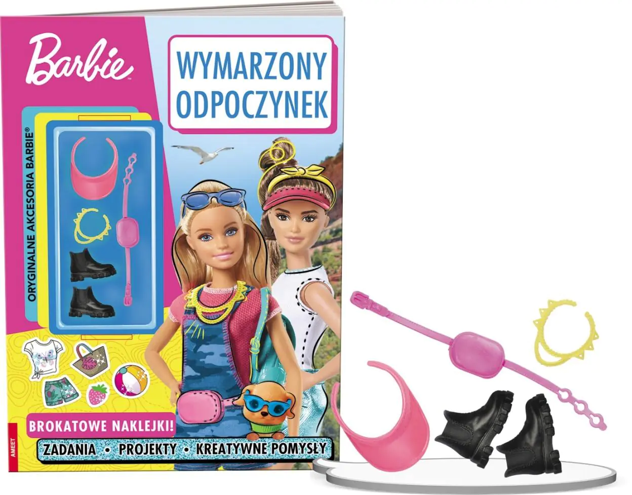 Książka - KSIAZECZKA EDUK 205X290 BARBIE ODPOCZYNEK AKC AM