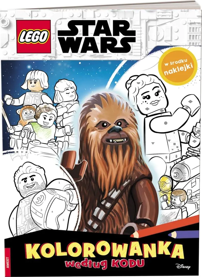 Książka - LEGO Star Wars. Kolorowanka według kodu