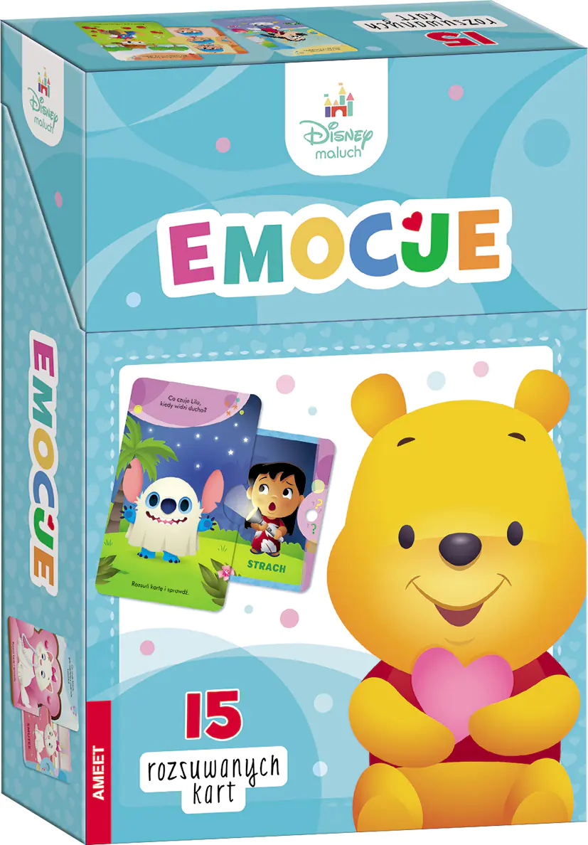 Książka - Disney Maluch. Karty Emocje