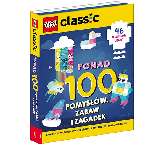 Książka - LEGO Classic Ponad 100 pomysłów zabaw i wyzwań LQB-5301