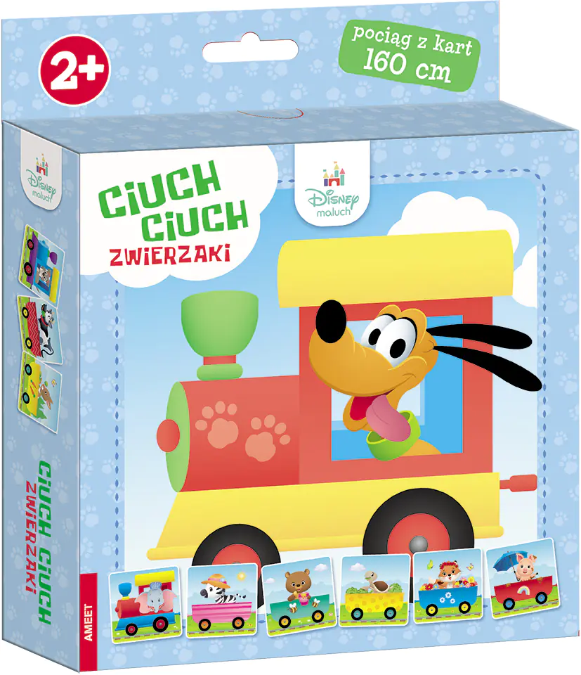 Książka - Disney Maluch. CIUCH CIUCH Zwierzaki