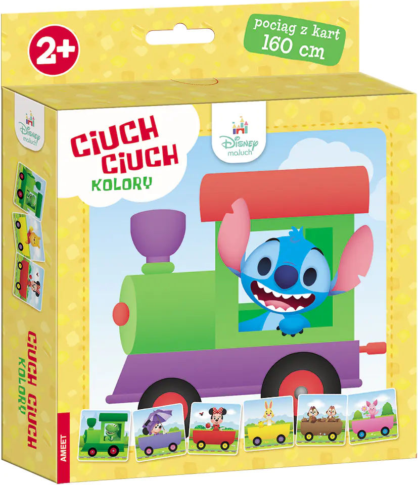 Książka - Disney Maluch. CIUCH CIUCH Kolory