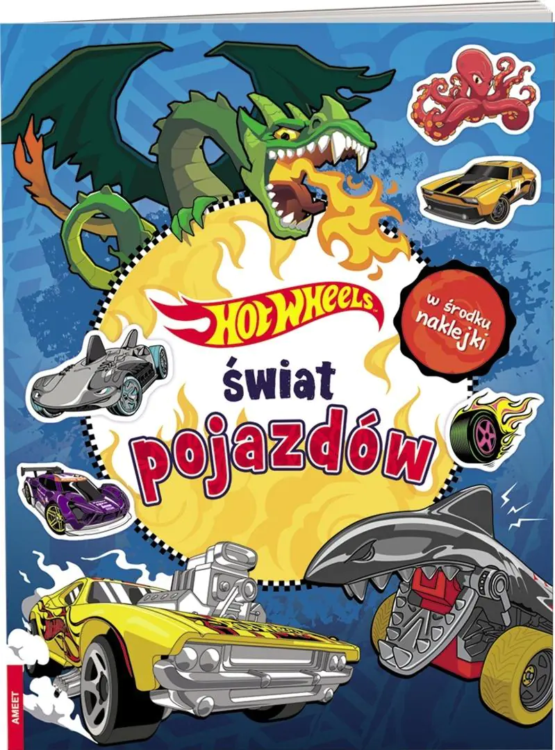 Książka - Świat pojazdów. Hot Wheels