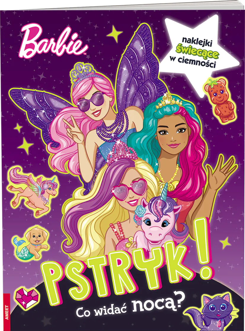 Książka - Barbie. Pstryk! Co widać nocą?