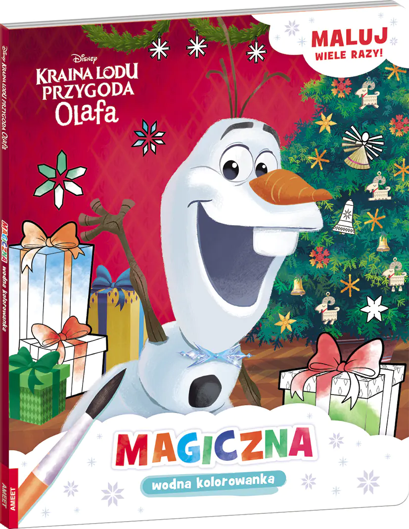 Książka - Disney Kraina Lodu. Przygoda Olafa. Magiczna wodna kolorowanka
