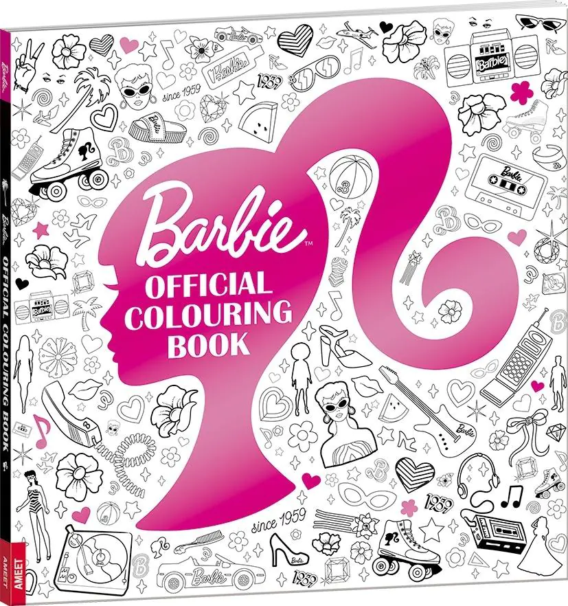 Książka - Barbie Official Colouring Book KD-1101