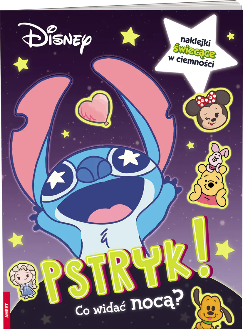Książka - Disney. Pstryk! Co widać nocą?
