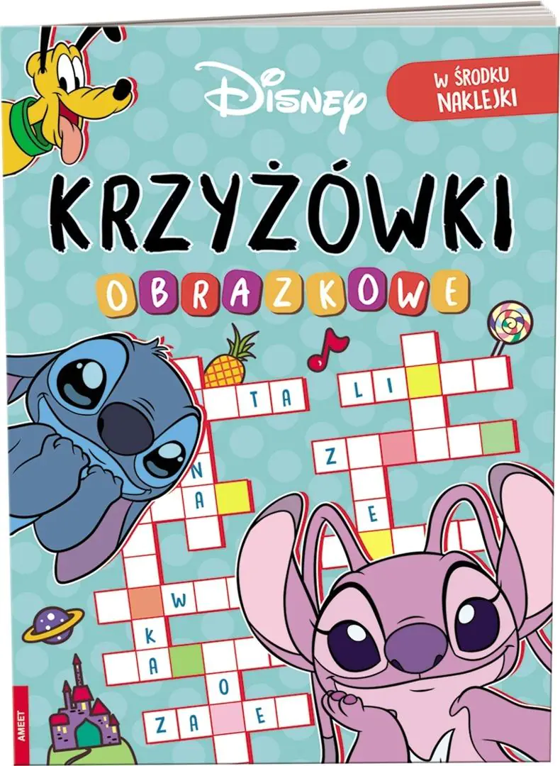 Książka - DISNEY MIX. KRZYŻÓWKI OBRAZKOWE