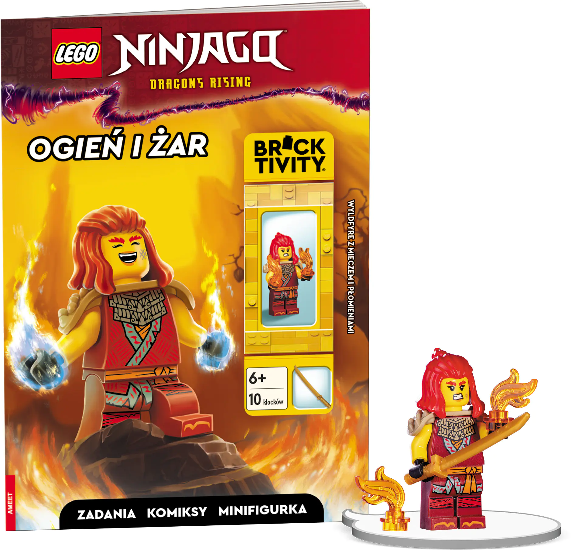 Książka - LEGO Ninjago. Ogień i Żar